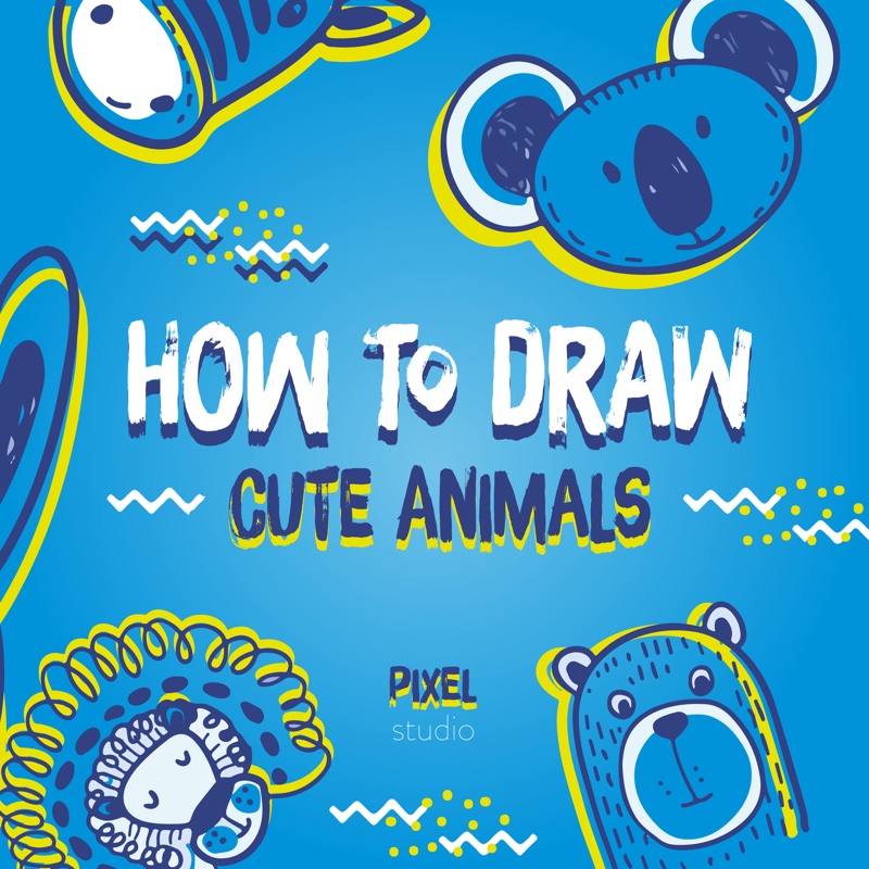 How to Draw Cute Animals book cover