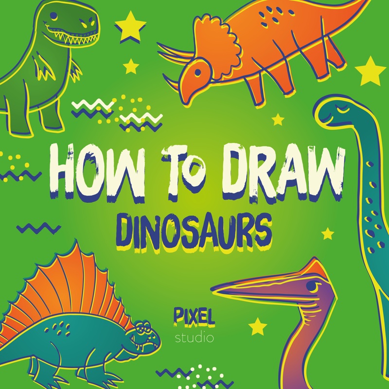 How to Draw Dinosaurs book cover