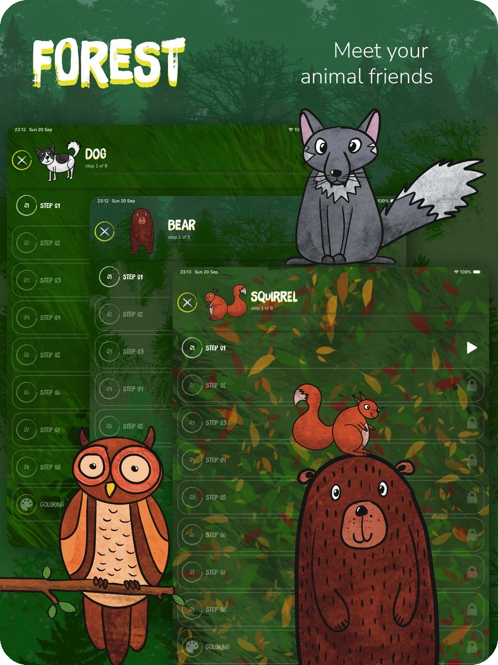 DrawQuest iPad screenshot 4